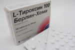 Инструкции и описания, Л-тироксин таб. 100мг N100