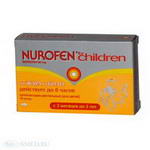 Դեղերի նկարագրություն, Нурофен супп. 60 мг N10